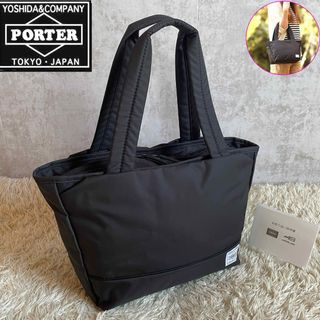 ポーター(PORTER)の希少porter girl  ポーターガール トートバッグ  ブラック ムース(トートバッグ)