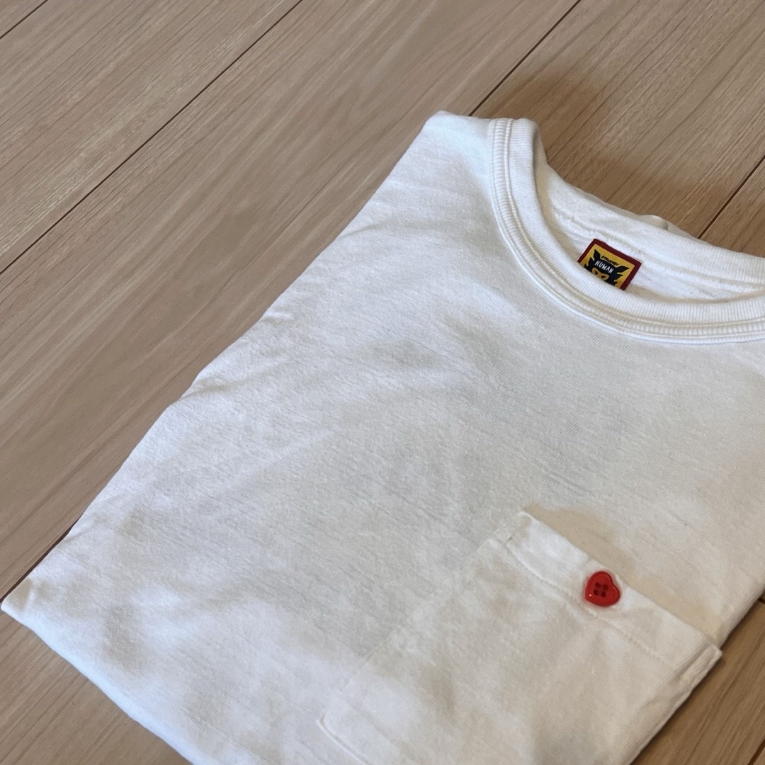 HUMAN MADE(ヒューマンメイド)のhuman made ヒューマンメイド ポケットTシャツ WHITE / 白 メンズのトップス(Tシャツ/カットソー(半袖/袖なし))の商品写真