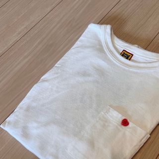 ヒューマンメイド(HUMAN MADE)のhuman made ヒューマンメイド ポケットTシャツ WHITE / 白(Tシャツ/カットソー(半袖/袖なし))