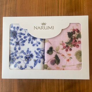 NARUMI - 郵送 １箱 NARUMI タオルハンカチ 2枚セット ギフトボックス