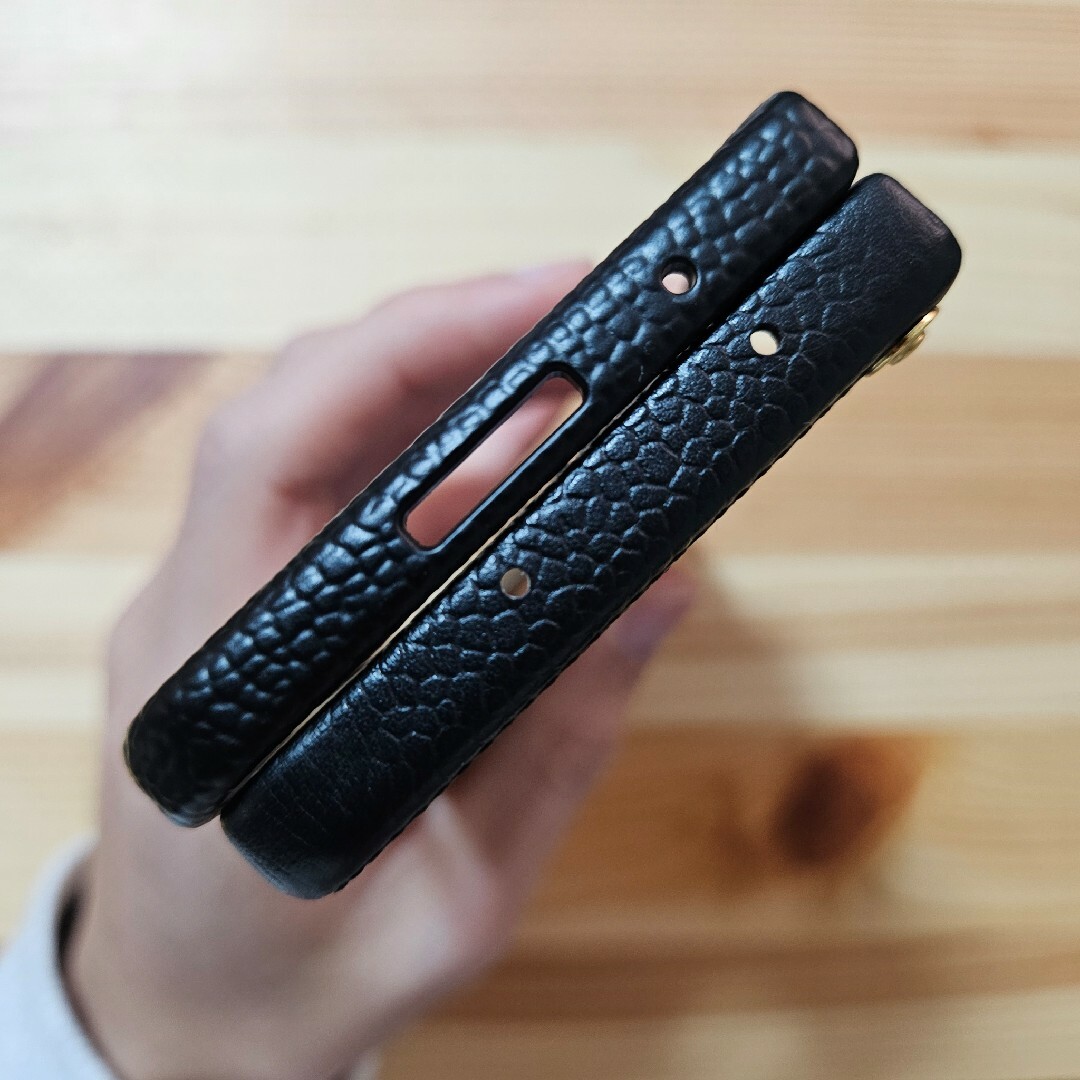 Galaxy Z Fold5 Thom Browne Case スマホ/家電/カメラのスマホアクセサリー(Androidケース)の商品写真