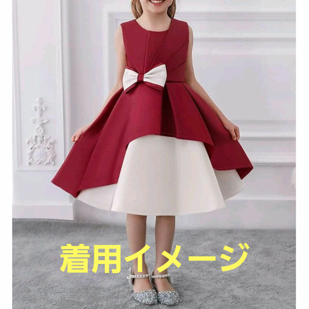 ドレス　140cm キッズ/ベビー/マタニティのキッズ服女の子用(90cm~)(ドレス/フォーマル)の商品写真