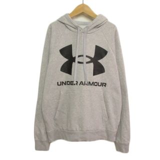 アンダーアーマー(UNDER ARMOUR)のアンダーアーマー 1357093 ライバルフリース ビッグロゴ フーディー(パーカー)