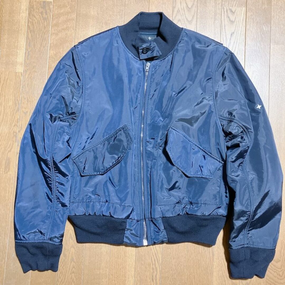 STONE ISLAND(ストーンアイランド)のSTONEISLAND　MA-1ボンバージャケット L メンズのジャケット/アウター(フライトジャケット)の商品写真