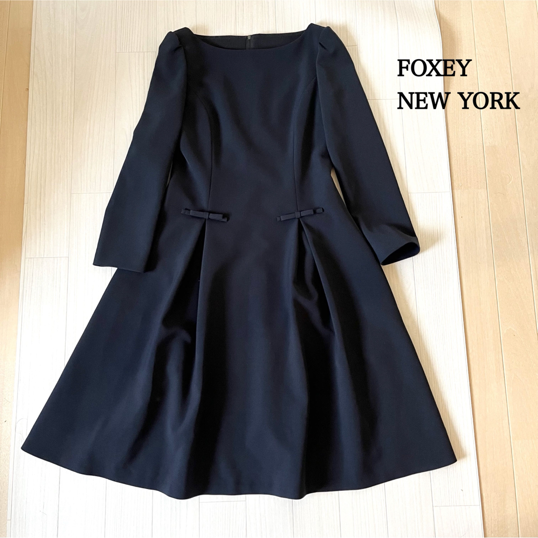 フォクシーニューヨーク　ワンピース　ドレス　オデッサ　FOXEY 2022年 | フリマアプリ ラクマ