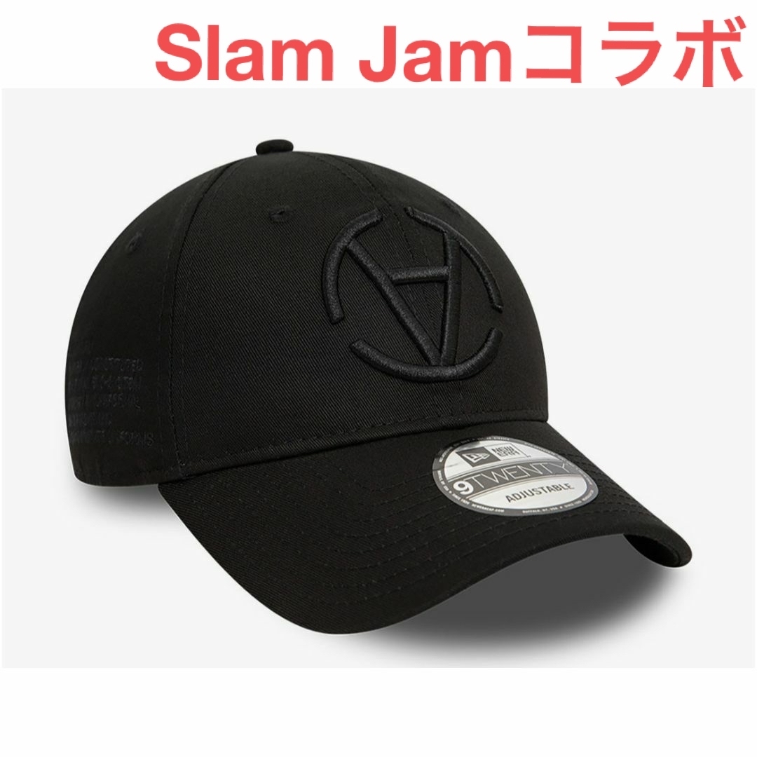 NEW ERA - 【日本未発売】NewEra x SlamJam/Black 9TWENTY/黒の NEW ERA - 【日本未発売】NewEra x SlamJam/Black 9TWENTY/黒の
