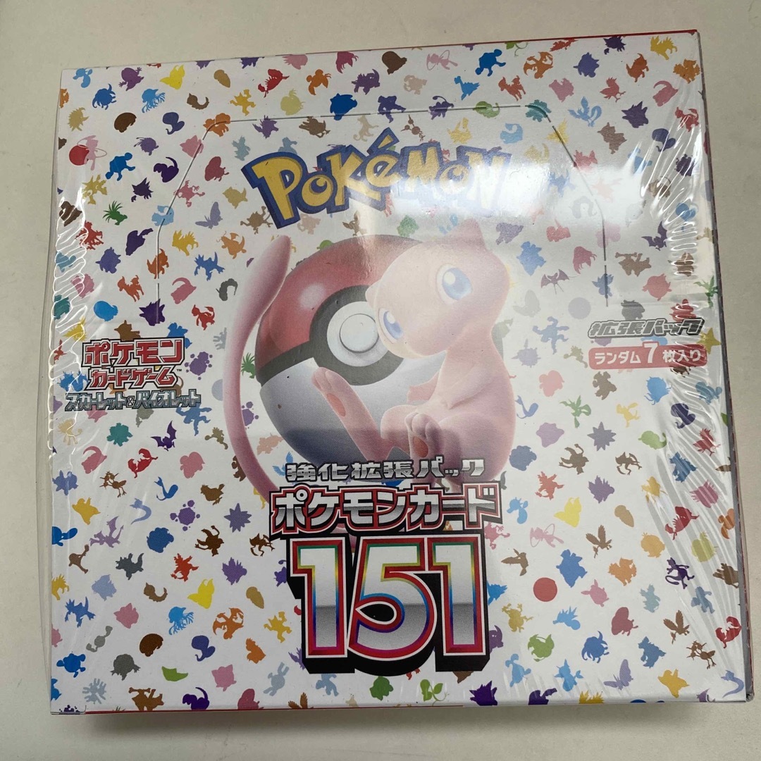 ポケモン(ポケモン)のポケモンカード151     1BOX 新品未開封シュリンク付き エンタメ/ホビーのトレーディングカード(Box/デッキ/パック)の商品写真