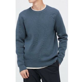 3XL ヒートテッククルーネックT（9分袖）ネイビー　navyヒートテック