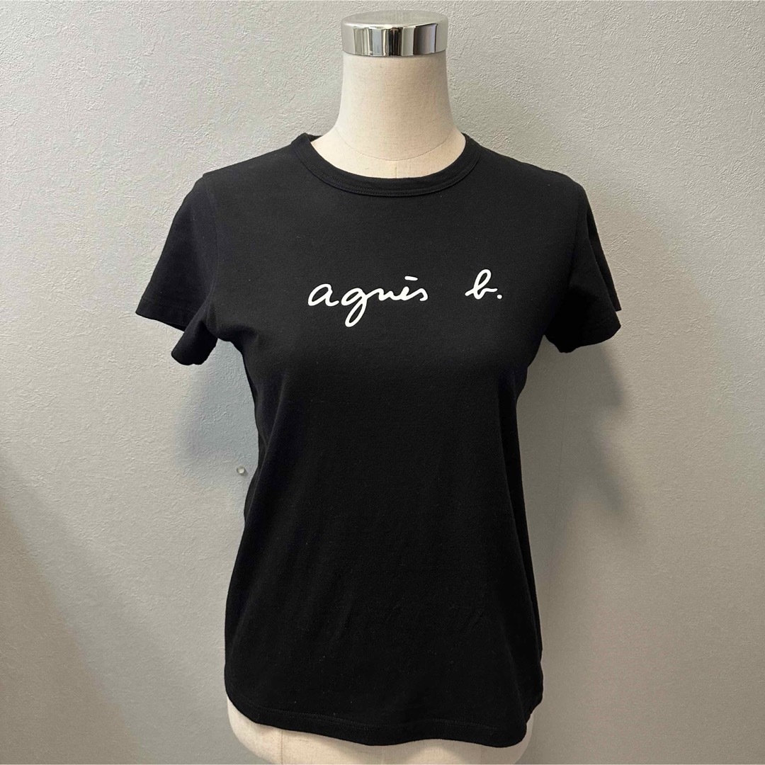 agnes b.(アニエスベー)の【美品】アニエスベー　ロゴTシャツ メンズのトップス(Tシャツ/カットソー(半袖/袖なし))の商品写真