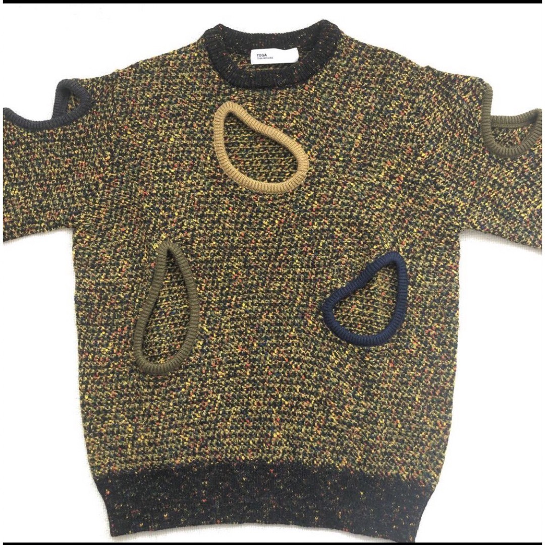 TOGA(トーガ)の値下げ　TOGA  tweed Knit pullover レディースのトップス(ニット/セーター)の商品写真