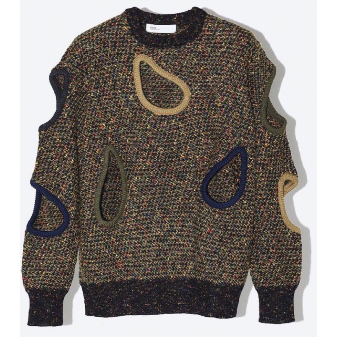 TOGA(トーガ)の値下げ　TOGA  tweed Knit pullover レディースのトップス(ニット/セーター)の商品写真