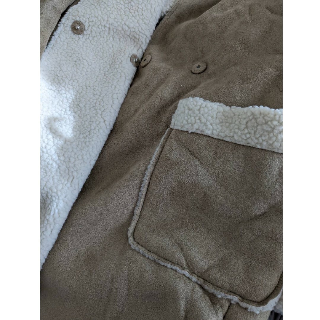 COCO DEAL(ココディール)のココディール  ベージュコート レディースのジャケット/アウター(ムートンコート)の商品写真