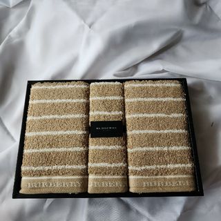 バーバリー(BURBERRY)の新品　バーバリー　フェイスタオル　ウォッシュタオルセット(タオル/バス用品)