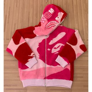 A BATHING APE エイプ 猿ワッペン グリーンカモ迷彩 パンツ 日本製エイプ_ニッキー