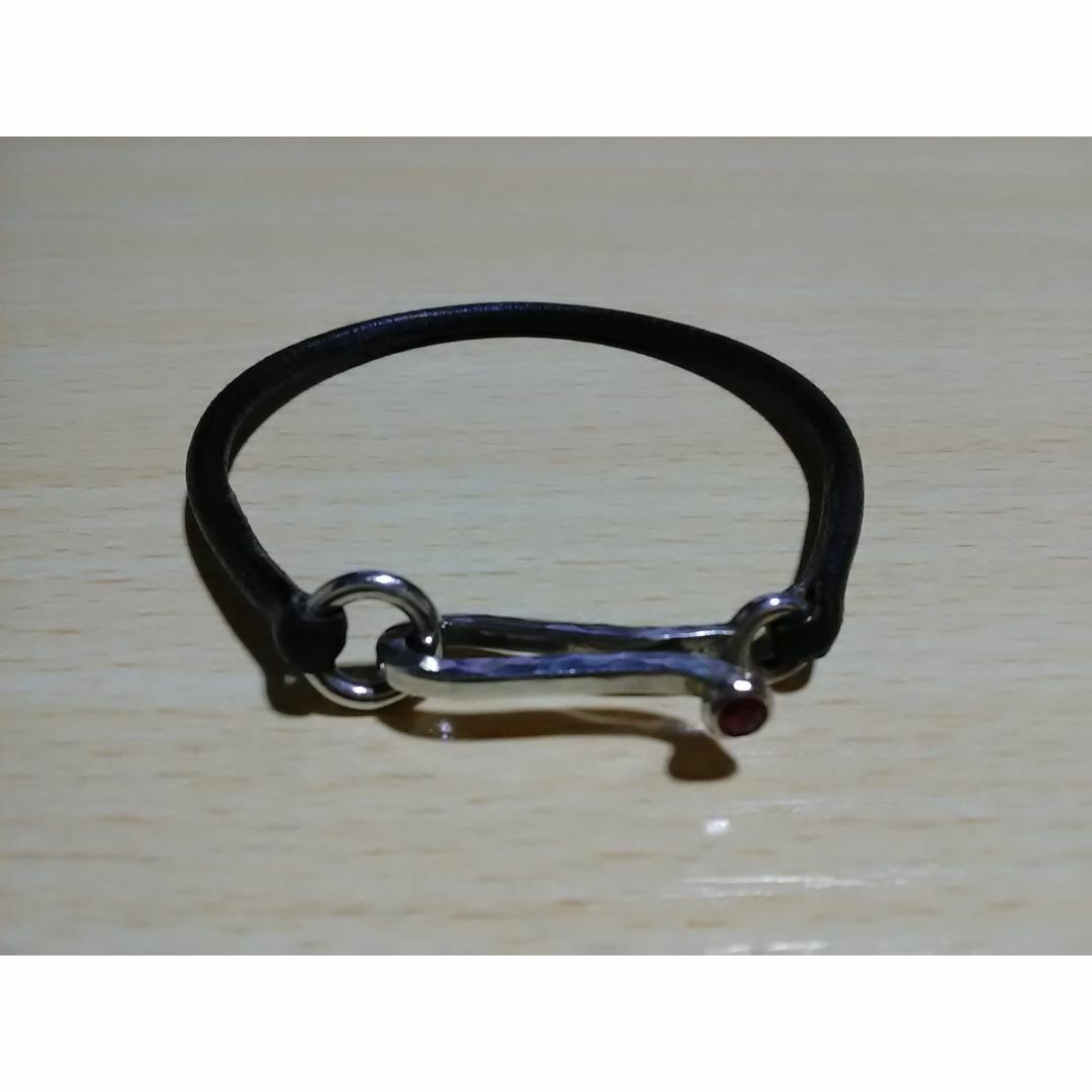 HERMES - MALCOLM BETTS マルコムベッツ レザー コード ブレス HERMES - MALCOLM BETTS マルコムベッツ レザー コード ブレス