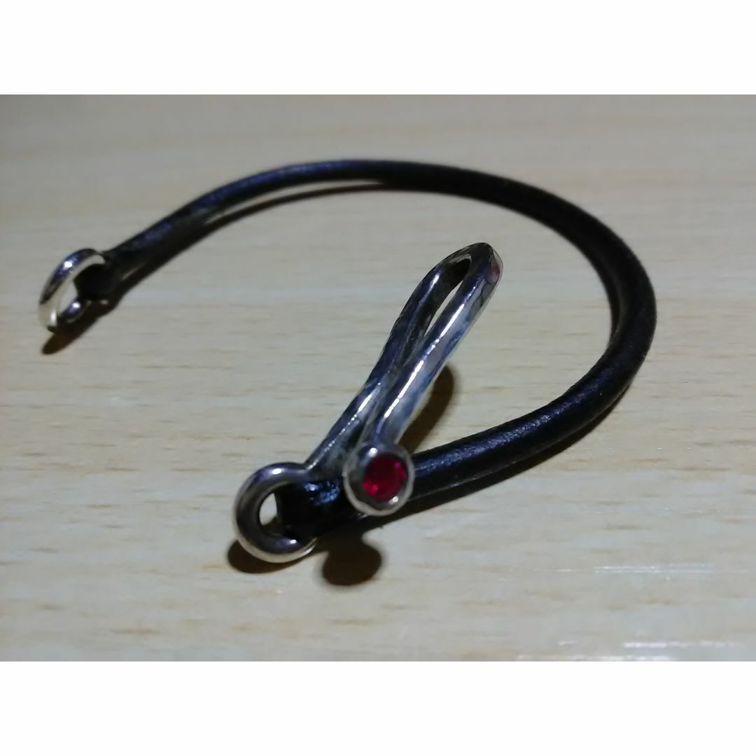 HERMES - MALCOLM BETTS マルコムベッツ レザー コード ブレス HERMES - MALCOLM BETTS マルコムベッツ レザー コード ブレス