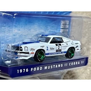 フォード(Ford)のグリーンライト 1/64 マスタング ムスタング コブラ グリーンマシーン(ミニカー)