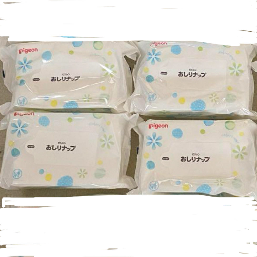 Pigeon おしりふき 厚手 キッズ/ベビー/マタニティのおむつ/トイレ用品(ベビーおしりふき)の商品写真