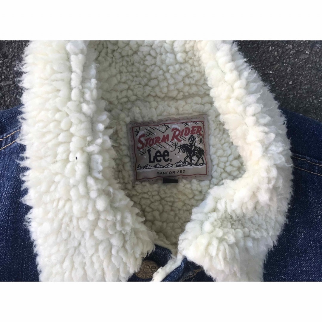 Lee(リー)の値下げ Lee STORM RIDER ボアJKT S メンズのジャケット/アウター(Gジャン/デニムジャケット)の商品写真