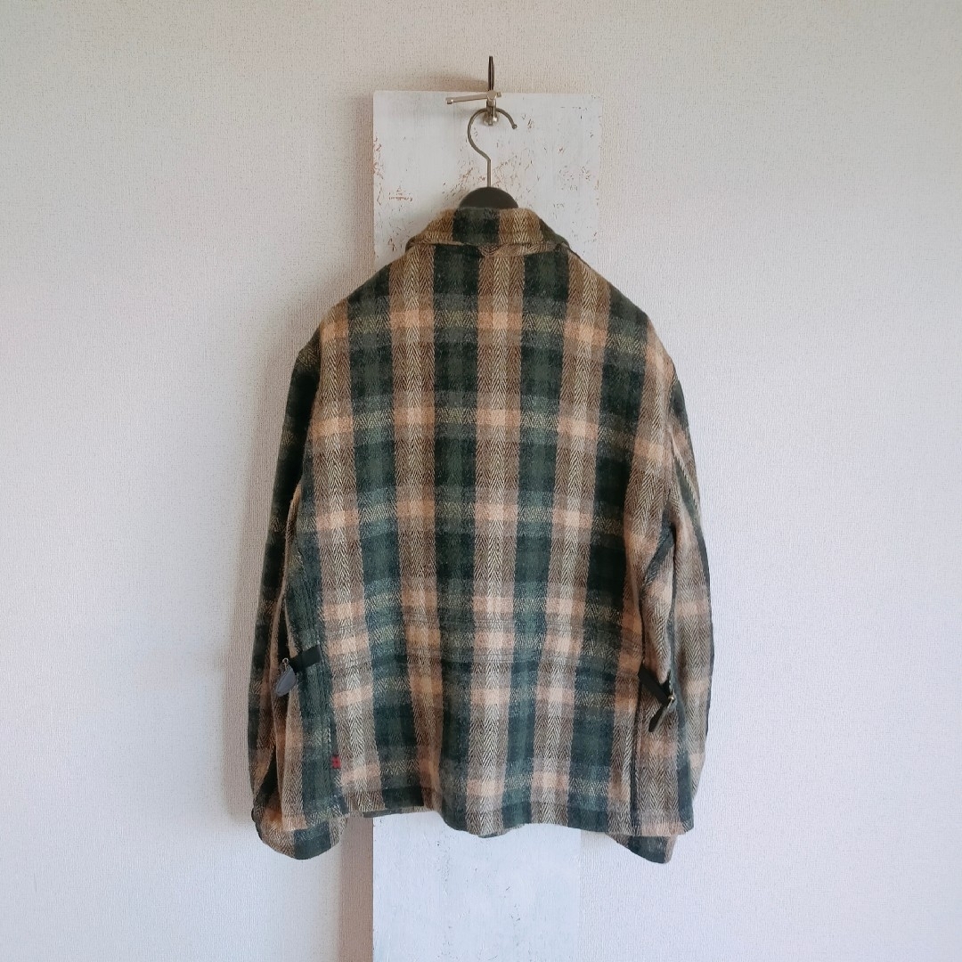 WOOLRICH(ウールリッチ)の90s WOOLRICH ウールリッチ　ウールジャケット　チェック柄　L レディースのジャケット/アウター(ブルゾン)の商品写真