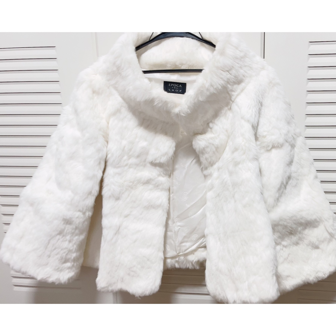 EPOCA THE SHOP(エポカザショップ)の美品　毛皮　コート レディースのジャケット/アウター(毛皮/ファーコート)の商品写真