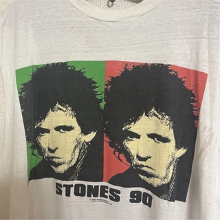 90sThe Rolling Stonesローリングストーンズカットソー(Tシャツ/カットソー(半袖/袖なし))