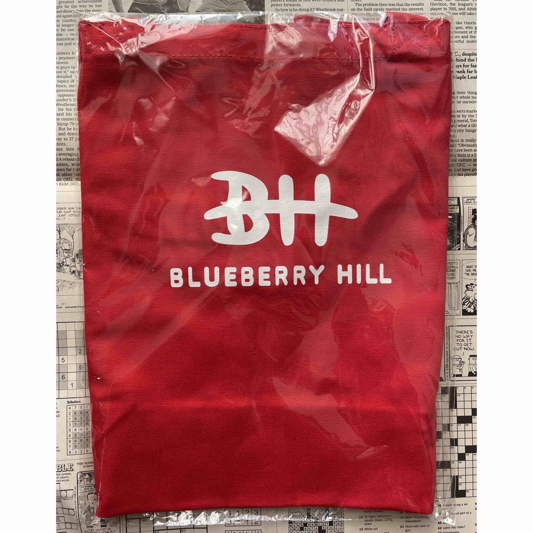 ブルーベリーヒル トートバッグ&ハンドタオル2枚セット レディースのバッグ(トートバッグ)の商品写真