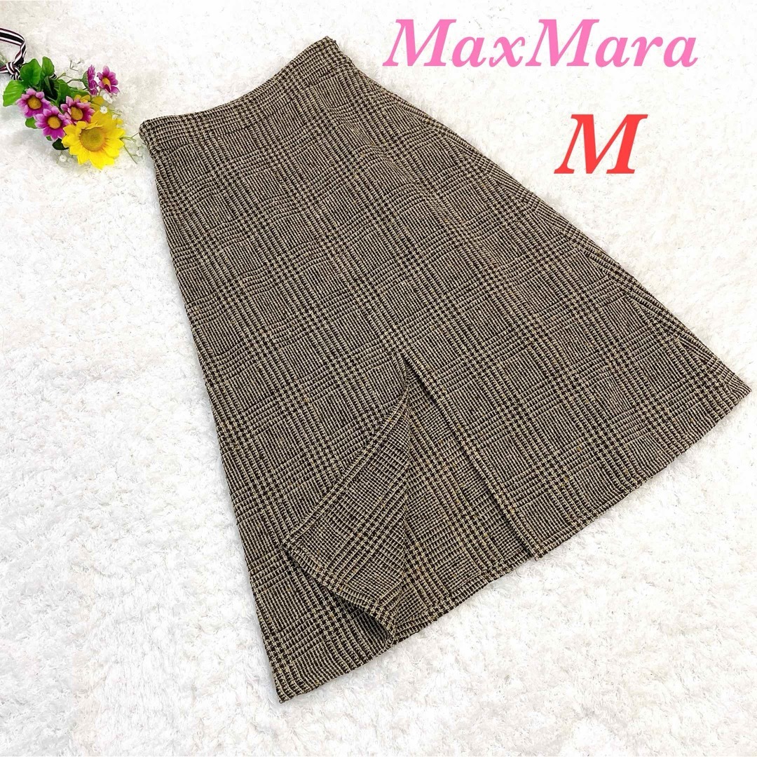 新品未使用⭐️MaxMara マックスマーラ ロングスカート グレンチェック M | フリマアプリ ラクマ