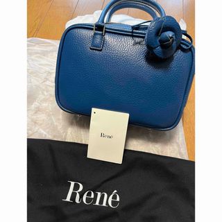 ルネ(René)のRene バック アリアS  (ブルー)(ハンドバッグ)