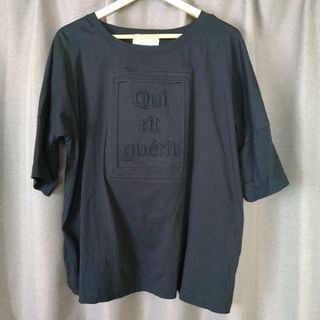 オシャレウォーカー(osharewalker)のオシャレウォーカー　エンボスプリントロゴTシャツ(Tシャツ(半袖/袖なし))