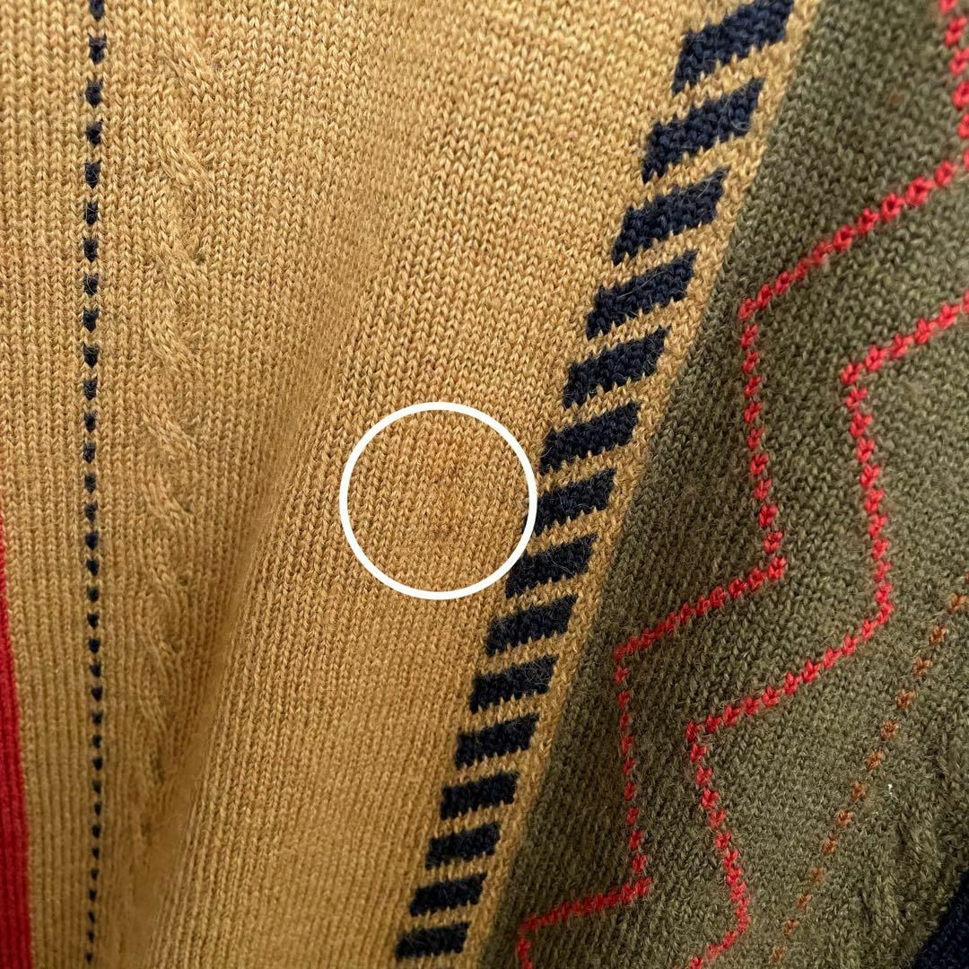 Dunhill - ダンヒル 羊毛 モヘヤ ケーブル編み 立体 ロゴ刺繍 Dunhill - ダンヒル 羊毛 モヘヤ ケーブル編み 立体 ロゴ刺繍