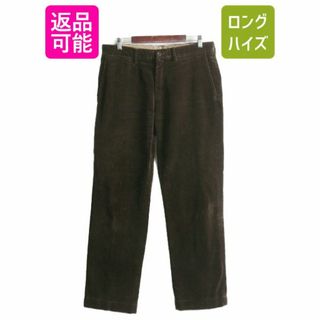 ラルフローレン(Ralph Lauren)の90s ポロ ラルフローレン 太畝 コーデュロイ パンツ メンズ 34 32 オールド ストレート スラックス ノータック US アーミー チノ タイプ(スラックス)