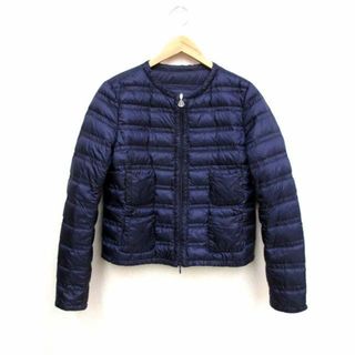 MONCLER - 送料無料 134 MONCLER SCIARPA ネイビー カシミヤ混合