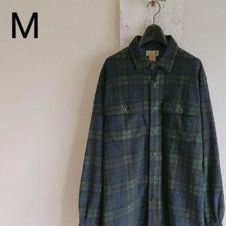 ウールリッチ(WOOLRICH)のエルエルビーン　LL Bean　長袖　ネルシャツ　チェック柄　M(シャツ)