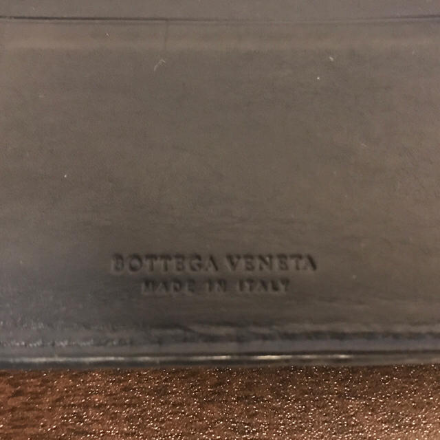 Bottega Veneta(ボッテガヴェネタ)の【ボッテガヴェネタ】マネークリップ/二つ折り財布/ライトトルマリン/中古 メンズのファッション小物(マネークリップ)の商品写真