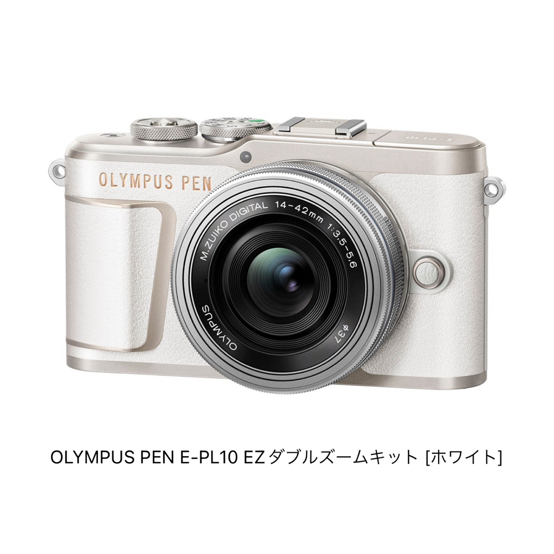 スマホ/家電/カメラオリンパス OLYMPUS ミラーレス一眼 E-PL6 EZ ダブルズームキット