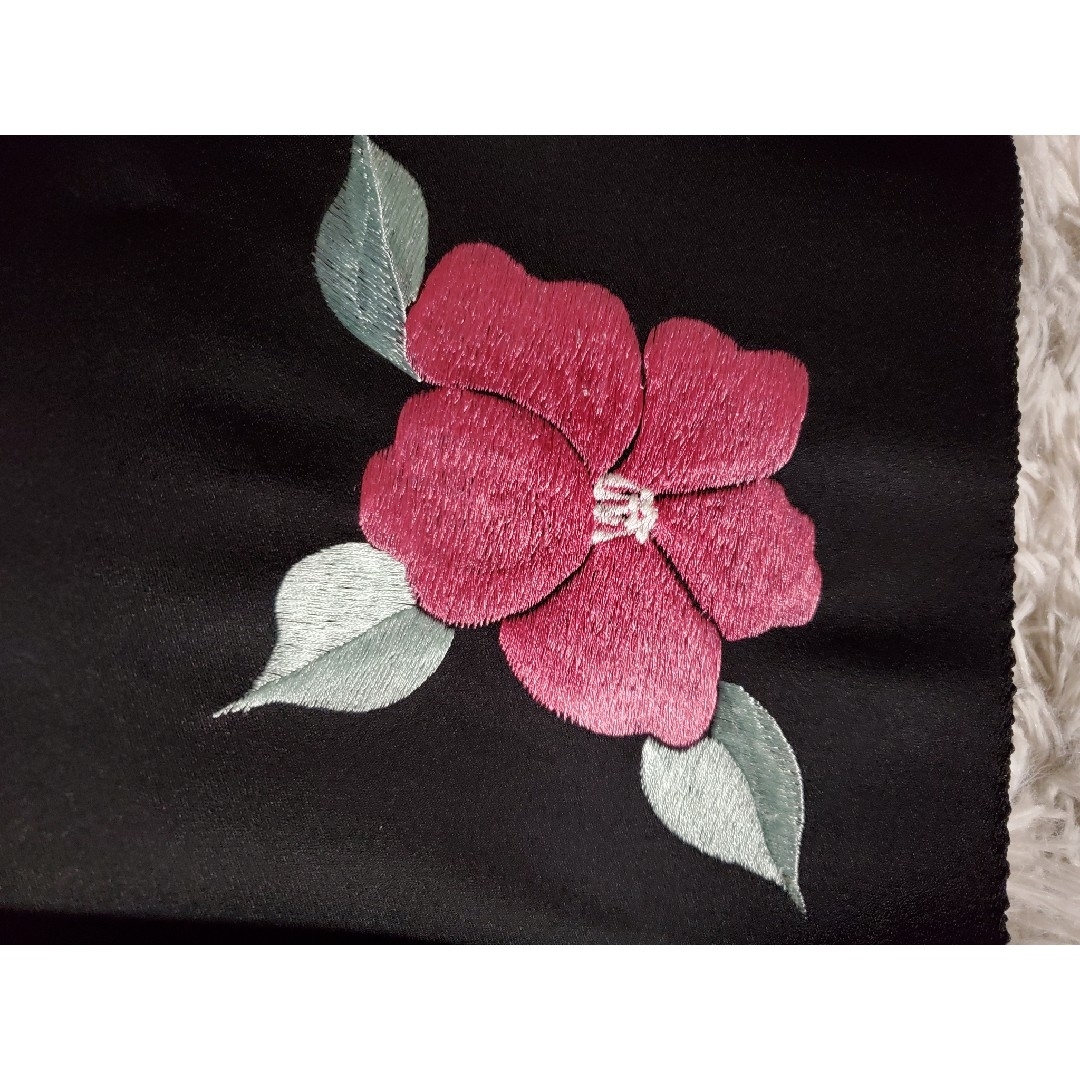 アンティーク　レトロ　昭和レトロ　袋帯　単衣　刺繍柄 レディースの水着/浴衣(帯)の商品写真
