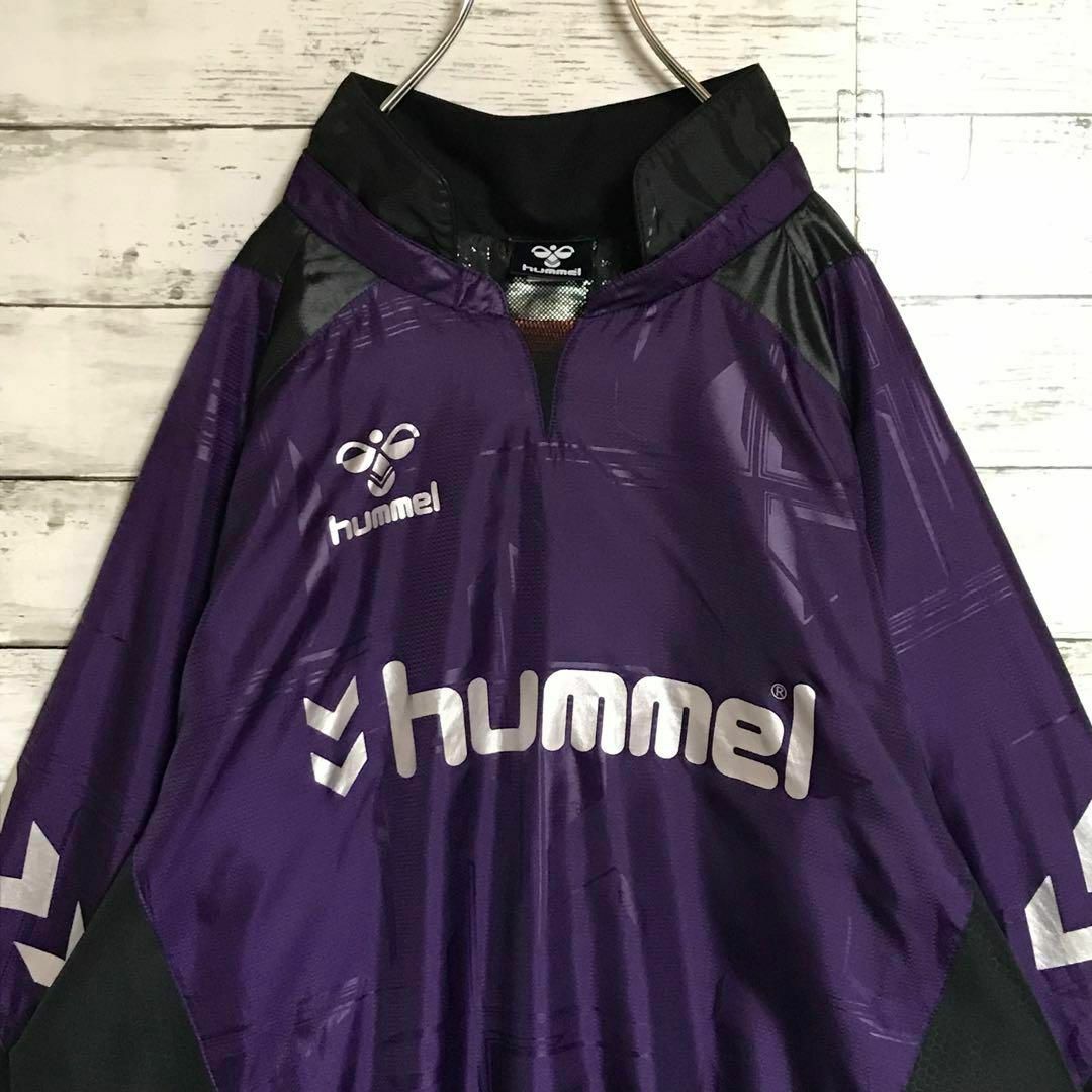 hummel(ヒュンメル)の【ビッグサイズ】ヒュンメル　希少デザインジャージ　裏フリース　快適素材A921 メンズのトップス(ジャージ)の商品写真