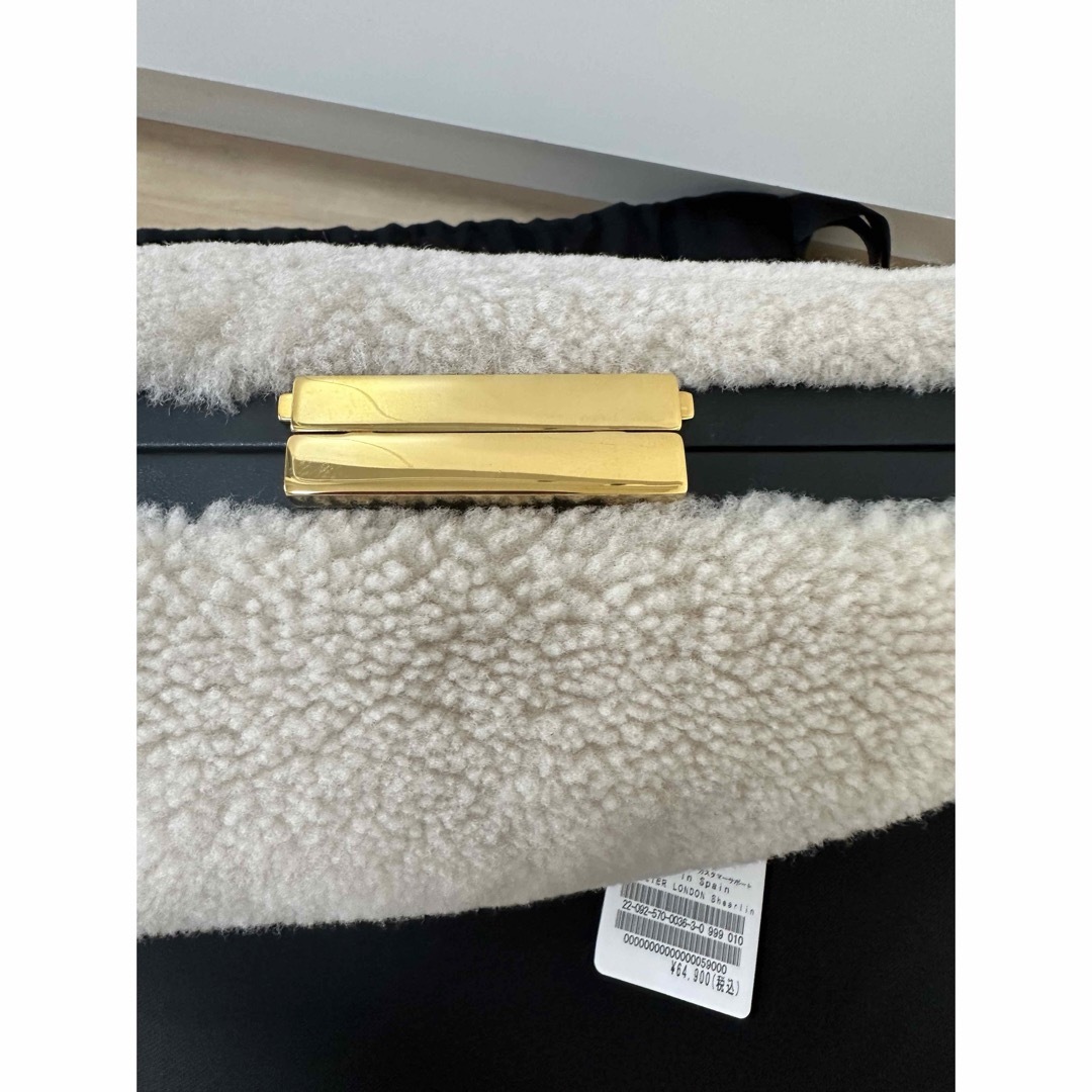 L'Appartement DEUXIEME CLASSE(アパルトモンドゥーズィエムクラス)のDEMELLIER LONDON ShearlingSmooth Clutch レディースのバッグ(クラッチバッグ)の商品写真