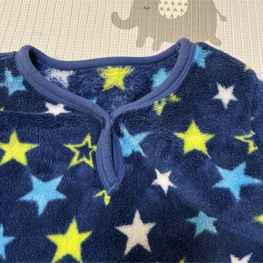 100センチ　モコモコトップス キッズ/ベビー/マタニティのキッズ服男の子用(90cm~)(ニット)の商品写真