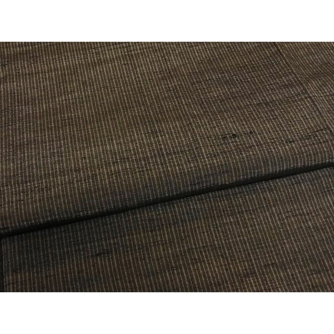 平和屋川間店■男性　紬　縞　船底袖　正絹　逸品　B-ag2292 メンズの水着/浴衣(着物)の商品写真