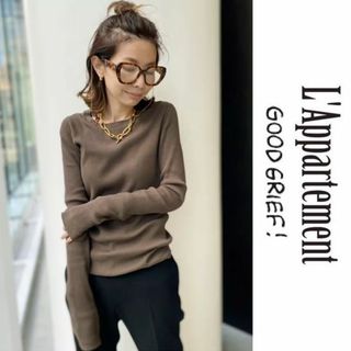 アパルトモンドゥーズィエムクラス(L'Appartement DEUXIEME CLASSE)の20AW GOOD GRIEF RIB LONG SLEEVE TOP(その他)