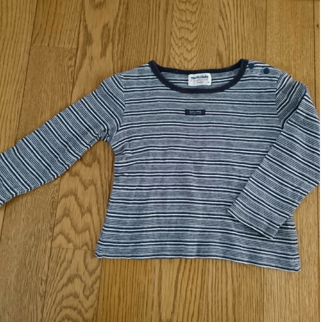 子供服 トップス 90cm 3点セットで キッズ/ベビー/マタニティのキッズ服男の子用(90cm~)(Tシャツ/カットソー)の商品写真