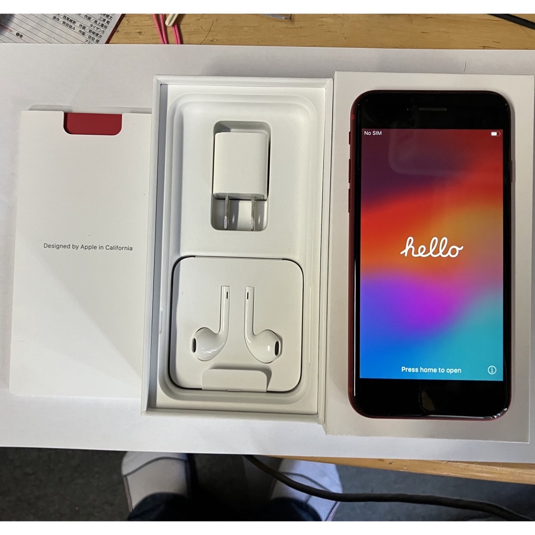 iPhone SE2 128GB RED SIM フリー iPhone SE2 128GB RED SIM フリー