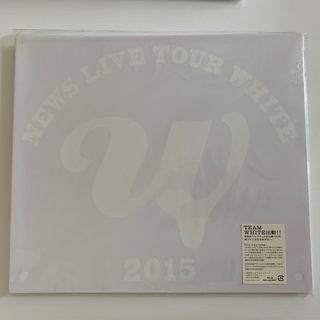 ニュース(NEWS)のNEWS　LIVE　TOUR　2015　WHITE（初回盤） Blu-ray(ミュージック)