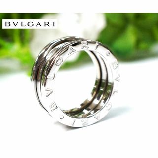 ブルガリ(BVLGARI)の【美品】 BVLGARI ブルガリ ビーゼロワン S K18WG サイズ9号(リング(指輪))