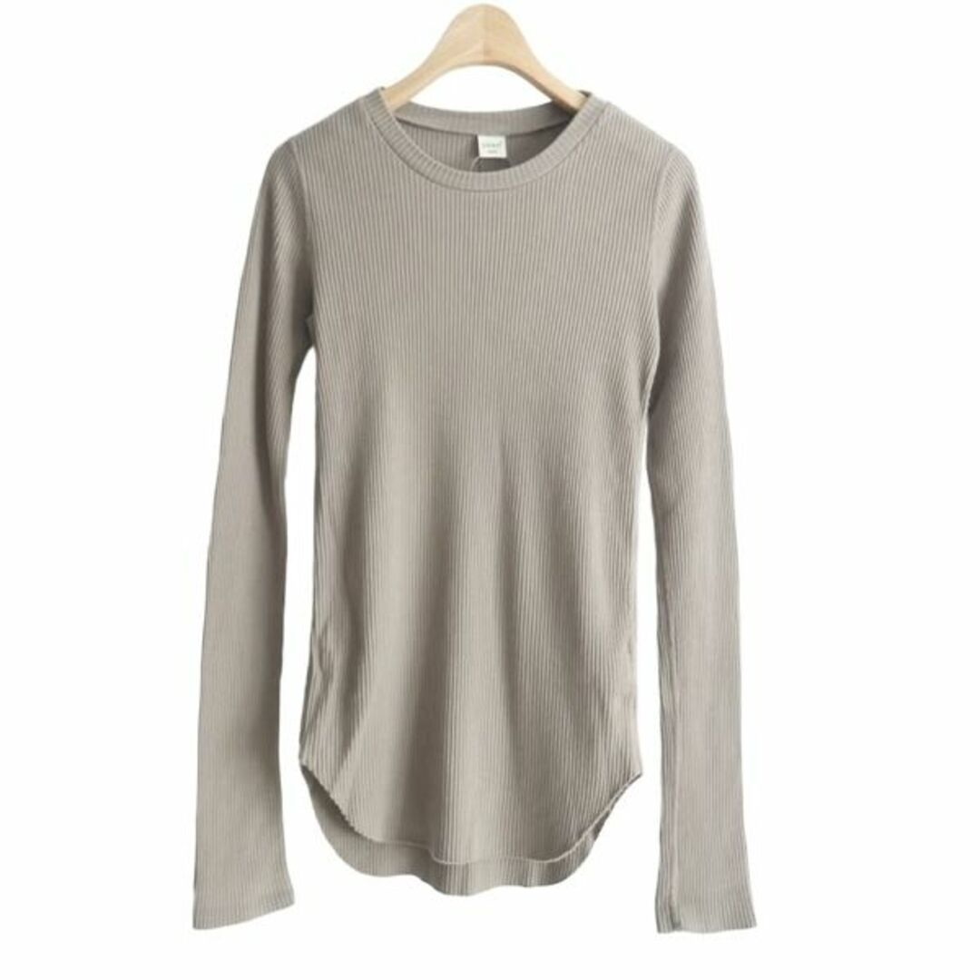 L'Appartement DEUXIEME CLASSE(アパルトモンドゥーズィエムクラス)の20AW GOOD GRIEF RIB LONG SLEEVE TOP　 レディースのトップス(その他)の商品写真