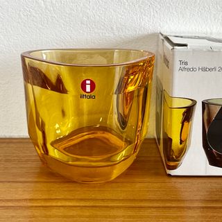 イッタラ(iittala)のiittala/イッタラ Tris/トリス キャンドルホルダー  イエロー②(置物)