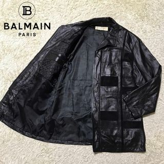 バルマン レザージャケット/革ジャン(メンズ)の通販 62点 | BALMAINの