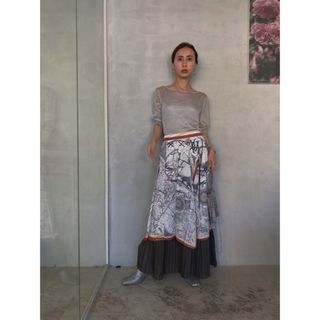 アメリヴィンテージ スカーフ ロングスカート/マキシスカートの通販 アメリヴィンテージ スカーフ ロングスカート/マキシスカートの通販